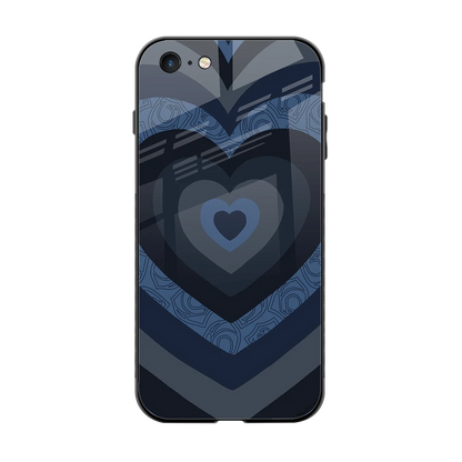 Y2K Frosted Berry Hearts back phone cover | glass case for iphone 6s