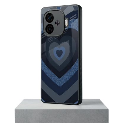 Y2K Frosted Berry Hearts iqoo neo 10r 5g mobile cover | shockproof glass phone case