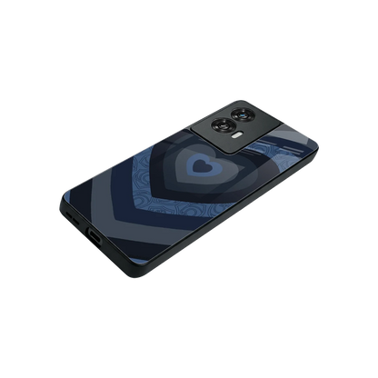 Y2K Frosted Berry Hearts stylish phone case for motorola edge 50 fusion | glossy glass and slim fit