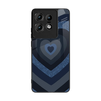 Y2K Frosted Berry Hearts back phone cover | glass case for motorola edge 50 pro
