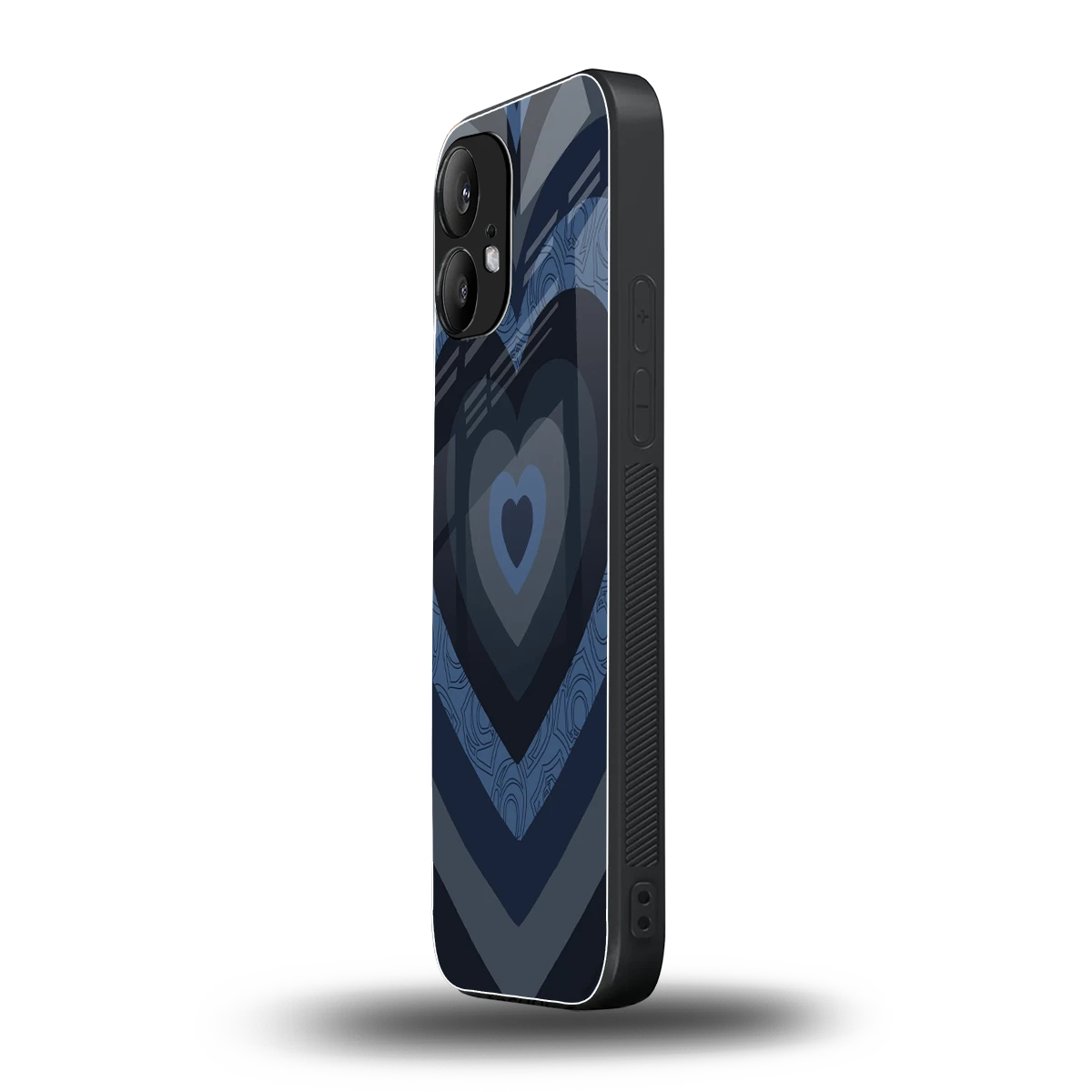 Y2K Frosted Berry Hearts nothing phone 2 mobile cover | shockproof glass phone case