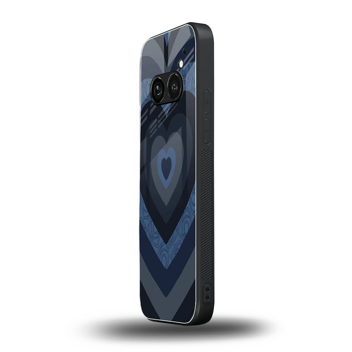 Y2K Frosted Berry Hearts nothing phone 2a mobile cover | shockproof glass phone case