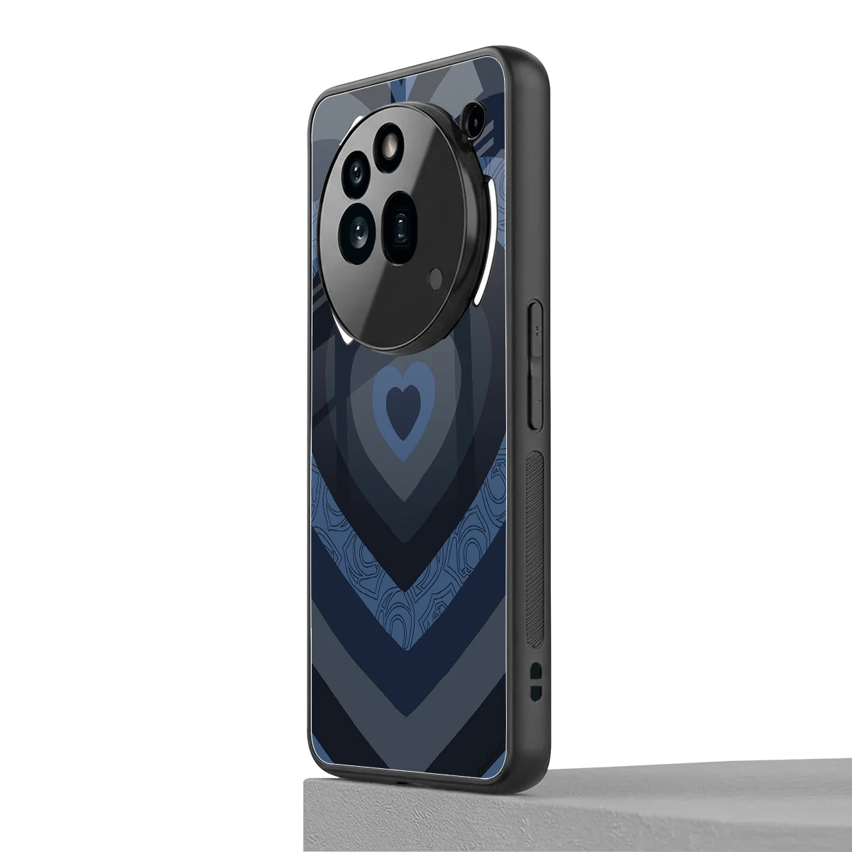 Y2K Frosted Berry Hearts nothing phone 3a pro mobile cover | shockproof glass phone case