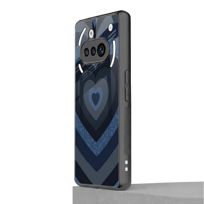 Y2K Frosted Berry Hearts nothing phone 3a mobile cover | shockproof glass phone case