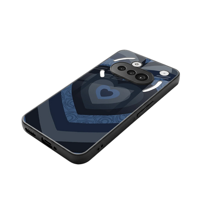 Y2K Frosted Berry Hearts stylish phone case for nothing phone 3a | glossy glass and slim fit