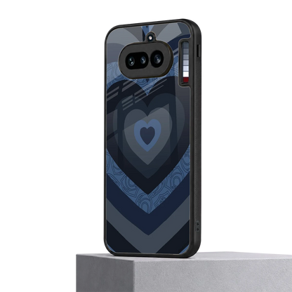 Y2K Frosted Berry Hearts nothing phone 4a mobile cover | shockproof glass phone case