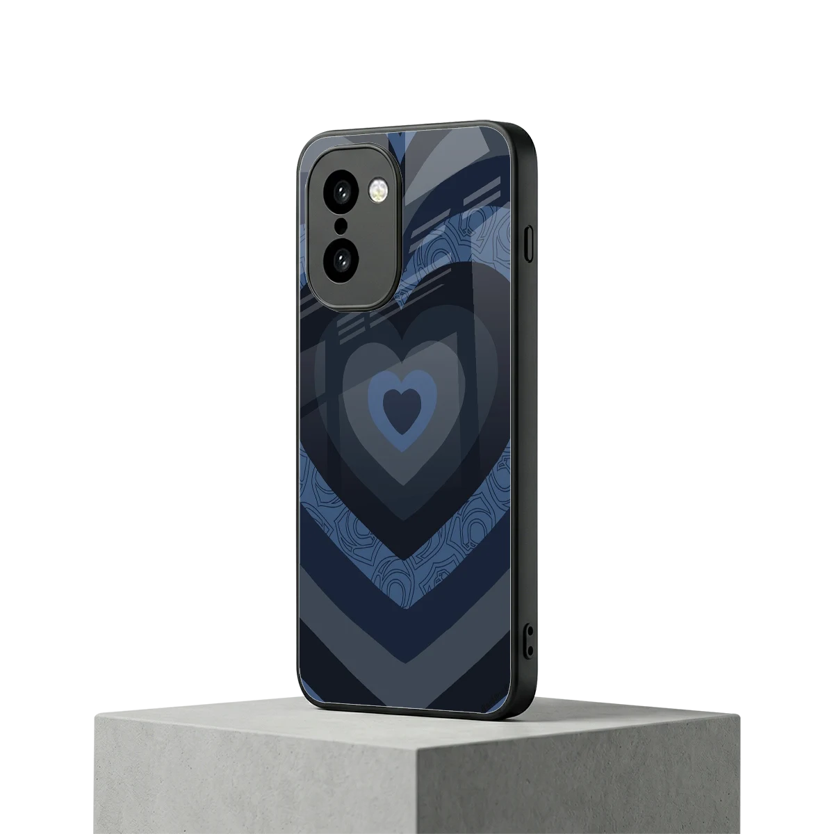 Y2K Frosted Berry Hearts oneplus 15r mobile cover | shockproof glass phone case