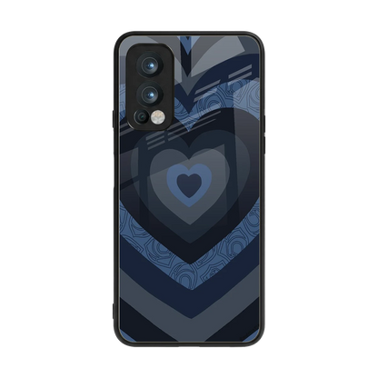 Y2K Frosted Berry Hearts back phone cover | glass case for oneplus nord 2