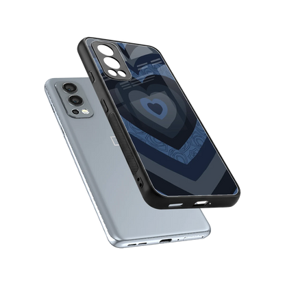 Y2K Frosted Berry Hearts sleek oneplus nord 2 cover with tempered glass back and TPU edges