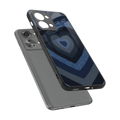 Y2K Frosted Berry Hearts sleek oneplus nord 2t cover with tempered glass back and TPU edges