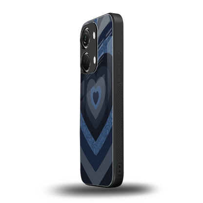 Y2K Frosted Berry Hearts oneplus nord 3 mobile cover | shockproof glass phone case