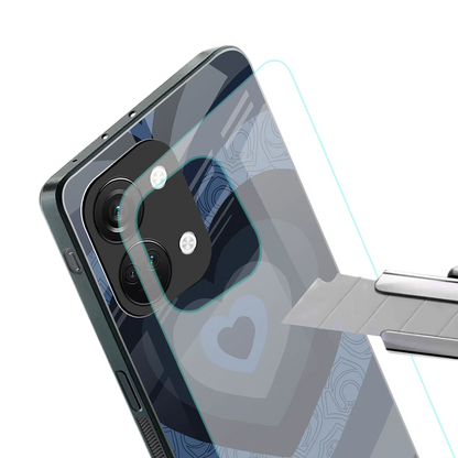 Y2K Frosted Berry Hearts stylish phone case for oneplus nord 3 | glossy glass and slim fit