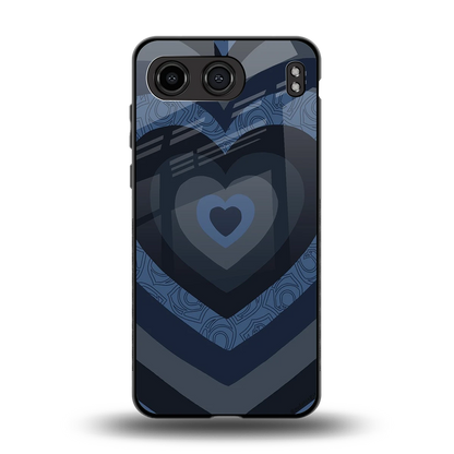 Y2K Frosted Berry Hearts back phone cover | glass case for oneplus nord 4