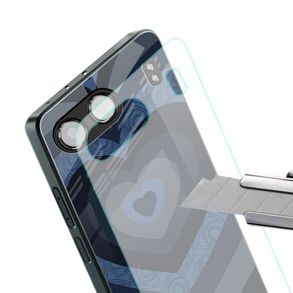 Y2K Frosted Berry Hearts stylish phone case for oneplus nord 4 | glossy glass and slim fit