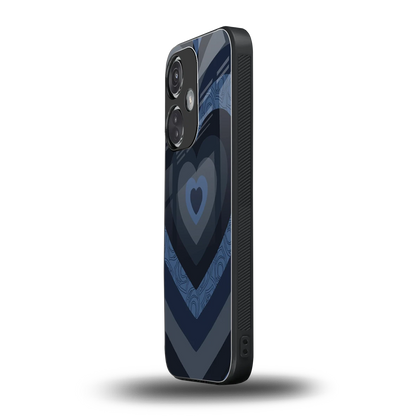 Y2K Frosted Berry Hearts oneplus nord ce 3 mobile cover | shockproof glass phone case