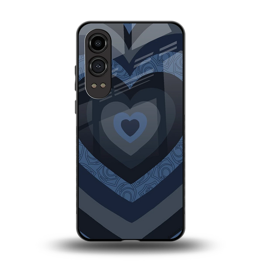 Y2K Frosted Berry Hearts back phone cover | glass case for oneplus nord ce 4 lite