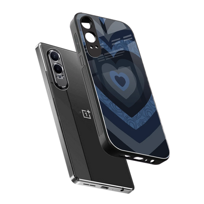 Y2K Frosted Berry Hearts sleek oneplus nord ce 4 lite cover with tempered glass back and TPU edges