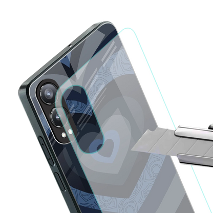 Y2K Frosted Berry Hearts stylish phone case for oneplus nord ce 4 lite | glossy glass and slim fit