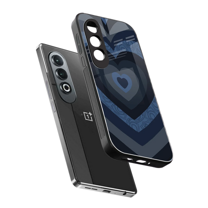 Y2K Frosted Berry Hearts sleek oneplus nord ce 4 cover with tempered glass back and TPU edges