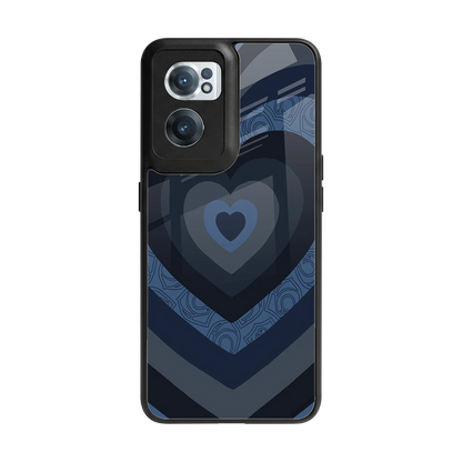 Y2K Frosted Berry Hearts back phone cover | glass case for oneplus nord ce 2