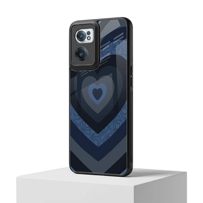 Y2K Frosted Berry Hearts oneplus nord ce 2 mobile cover | shockproof glass phone case