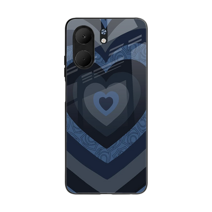 Y2K Frosted Berry Hearts back phone cover | glass case for oppo a5x 5g