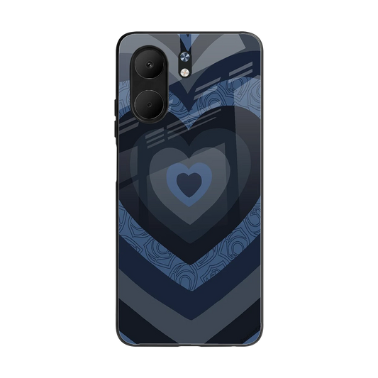 Y2K Frosted Berry Hearts back phone cover | glass case for oppo a5x 5g