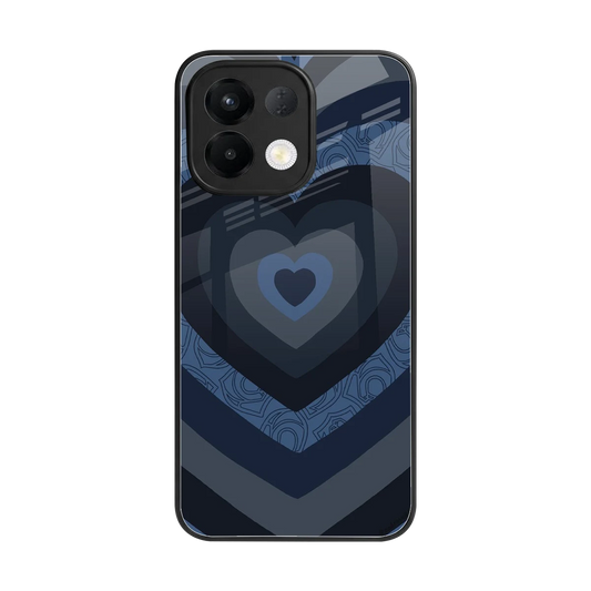 Y2K Frosted Berry Hearts back phone cover | glass case for oppo k13 5g