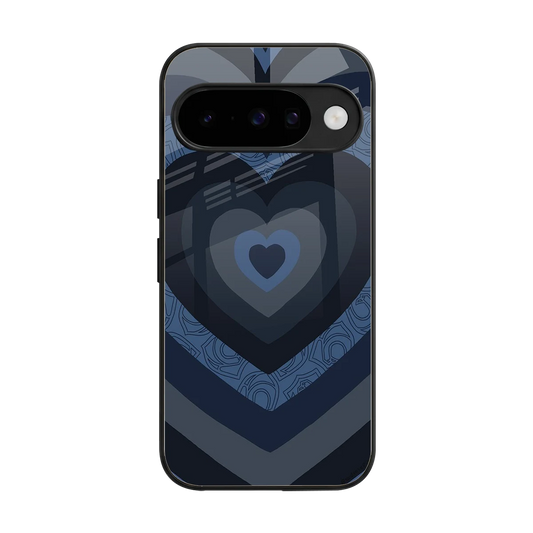 Y2K Frosted Berry Hearts back phone cover | glass case for google pixel 10