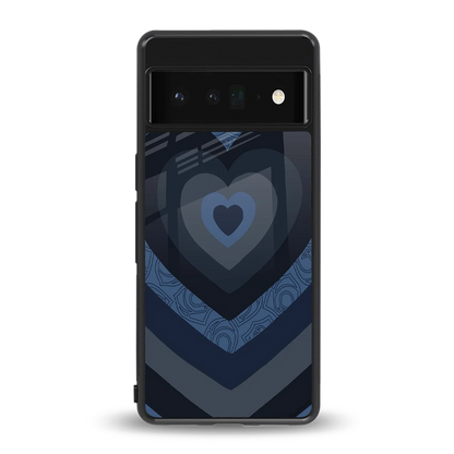 Y2K Frosted Berry Hearts back phone cover | glass case for google pixel 6 pro
