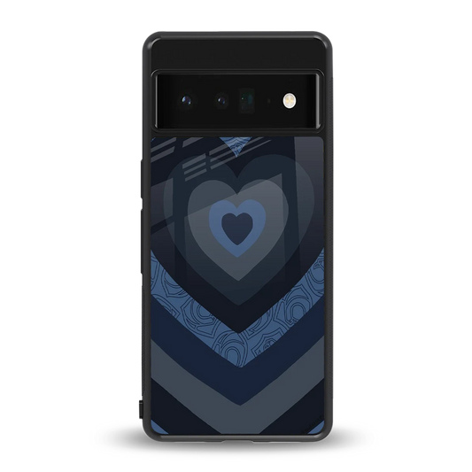 Y2K Frosted Berry Hearts back phone cover | glass case for google pixel 6 pro