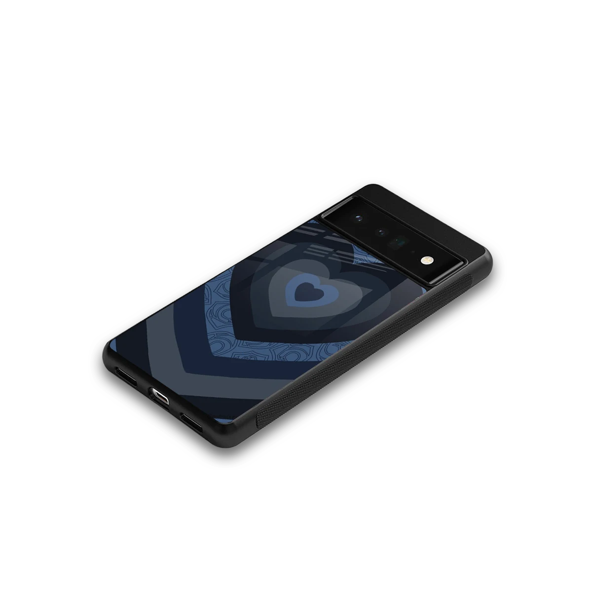 Y2K Frosted Berry Hearts google pixel 6 pro mobile cover | shockproof glass phone case