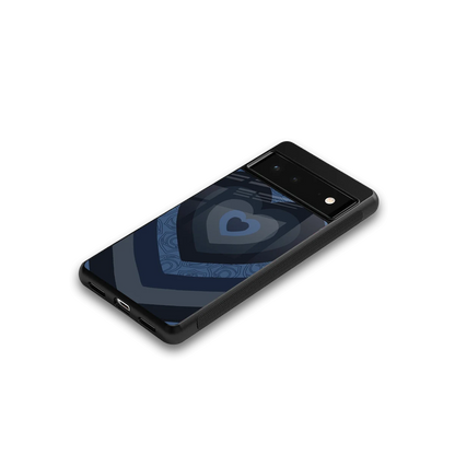 Y2K Frosted Berry Hearts google pixel 6a mobile cover | shockproof glass phone case