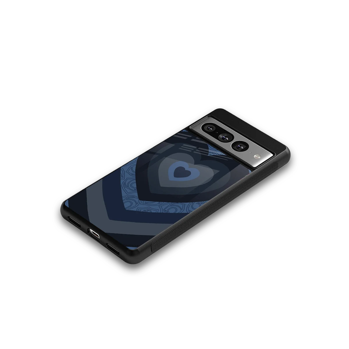 Y2K Frosted Berry Hearts google pixel 7 pro mobile cover | shockproof glass phone case