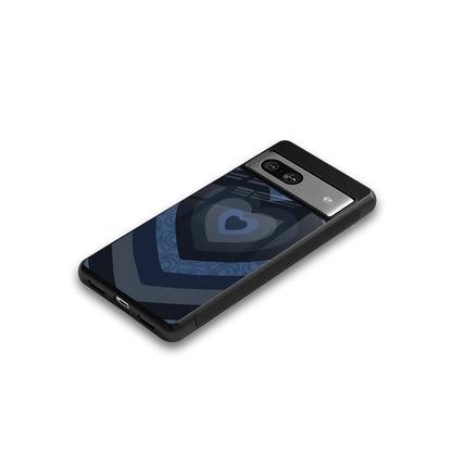 Y2K Frosted Berry Hearts google pixel 7 mobile cover | shockproof glass phone case