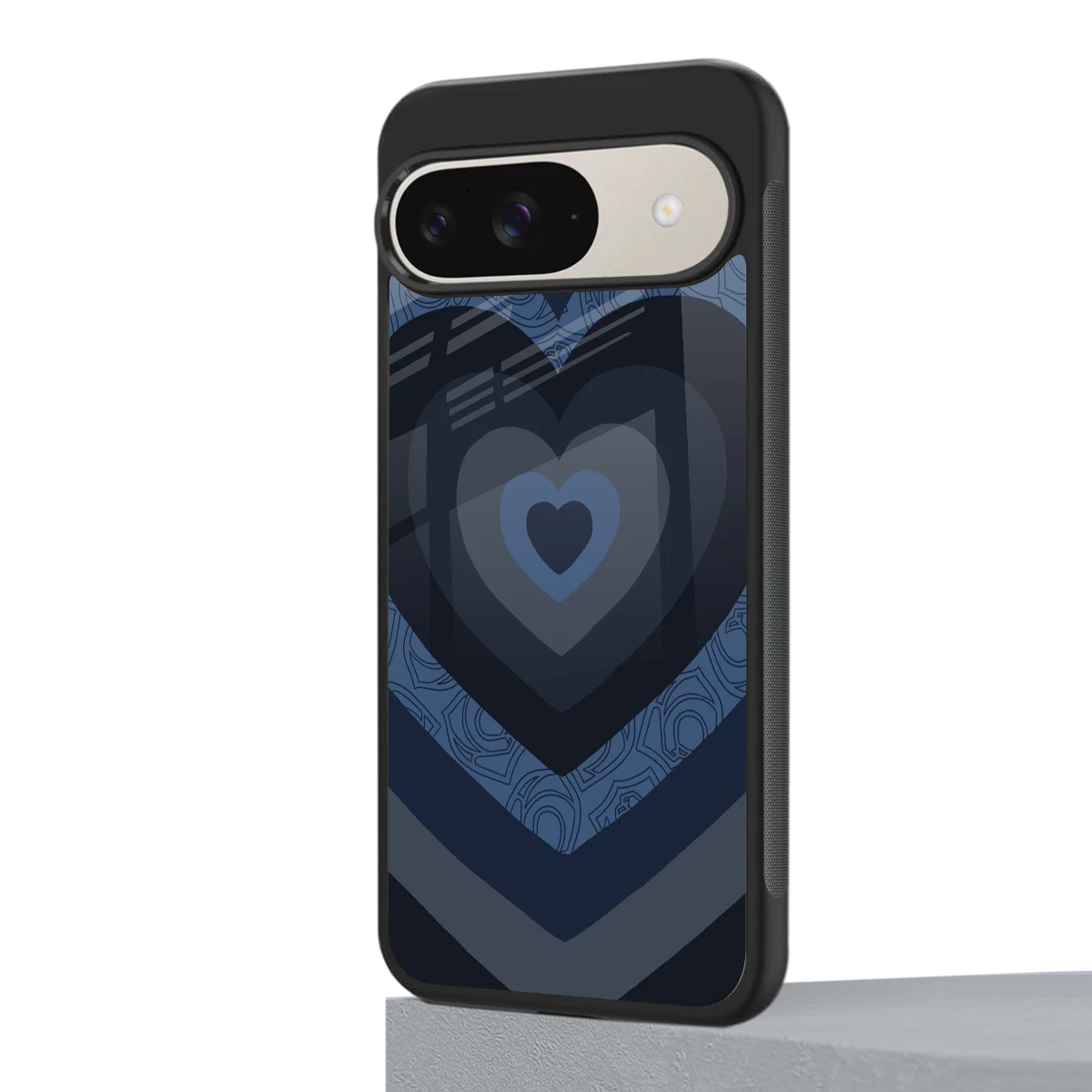 Y2K Frosted Berry Hearts google pixel 9 mobile cover | shockproof glass phone case