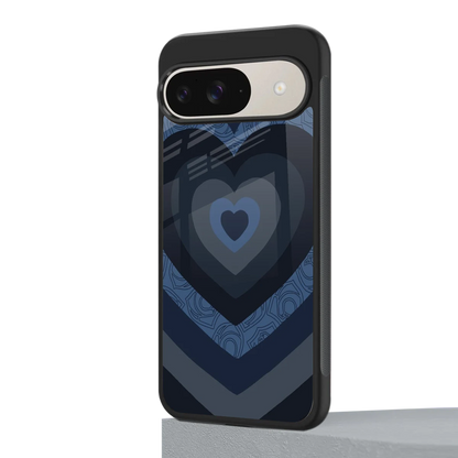 Y2K Frosted Berry Hearts google pixel 9 mobile cover | shockproof glass phone case