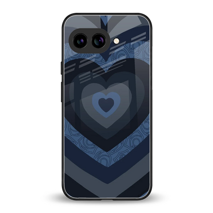 Y2K Frosted Berry Hearts back phone cover | glass case for google pixel 10a