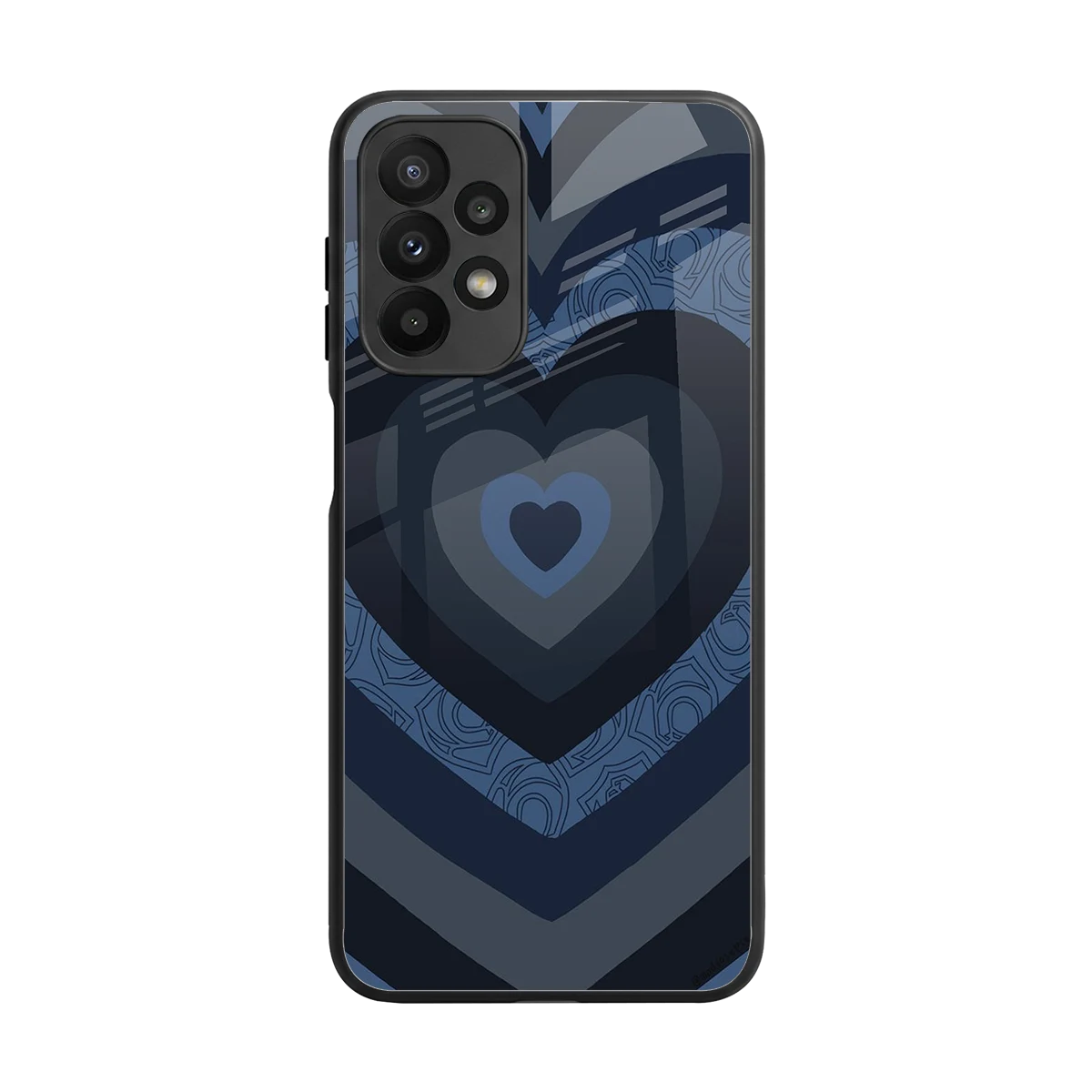 Y2K Frosted Berry Hearts back phone cover | glass case for samsung galaxy a23