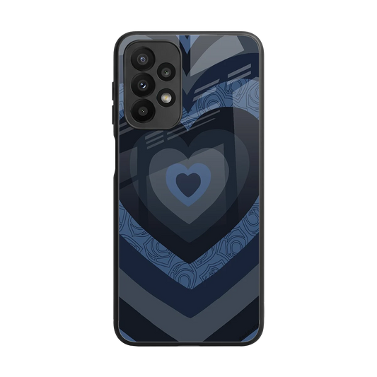Y2K Frosted Berry Hearts back phone cover | glass case for samsung galaxy a23