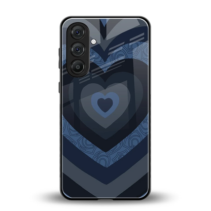 Y2K Frosted Berry Hearts back phone cover | glass case for samsung galaxy a16 5g