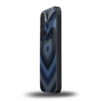 Y2K Frosted Berry Hearts samsung galaxy a17 5g mobile cover | shockproof glass phone case