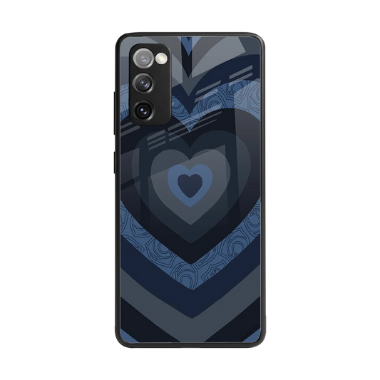 Y2K Frosted Berry Hearts back phone cover | glass case for samsung galaxy s20 fe