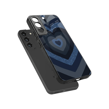 Y2K Frosted Berry Hearts sleek samsung galaxy s22 cover with tempered glass back and TPU edges