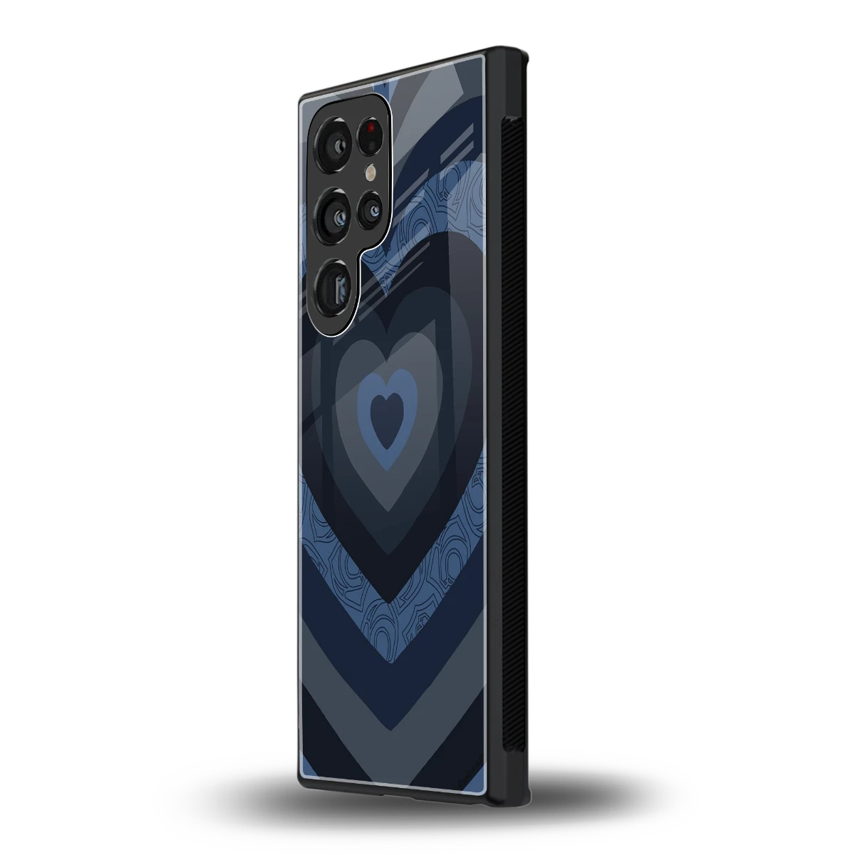 Y2K Frosted Berry Hearts samsung galaxy s24 ultra mobile cover | shockproof glass phone case