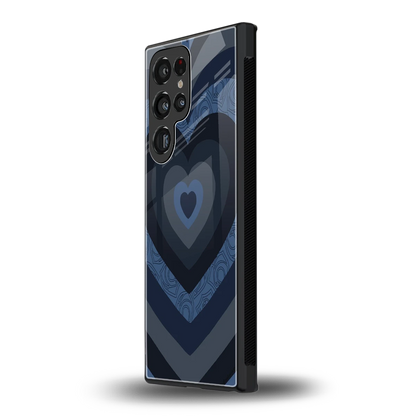 Y2K Frosted Berry Hearts samsung galaxy s24 ultra mobile cover | shockproof glass phone case