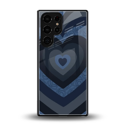 Y2K Frosted Berry Hearts back phone cover | glass case for samsung galaxy s26 ultra