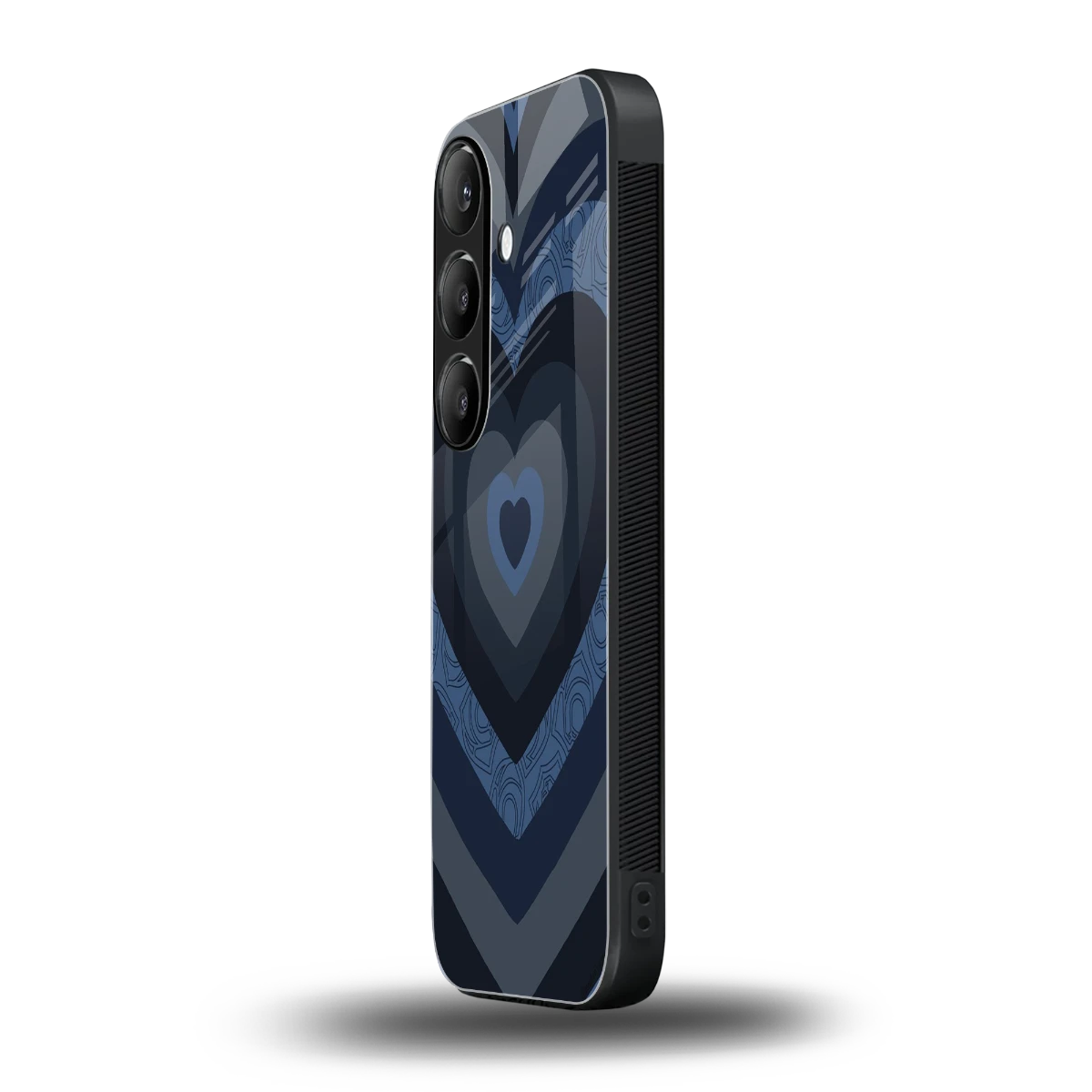 Y2K Frosted Berry Hearts samsung galaxy s24 mobile cover | shockproof glass phone case