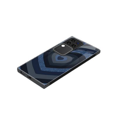Y2K Frosted Berry Hearts stylish phone case forvivo v30 pro | glossy glass and slim fit