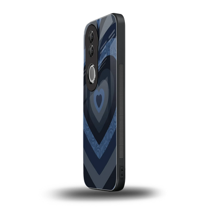 Y2K Frosted Berry Hearts vivo v50 mobile cover | shockproof glass phone case